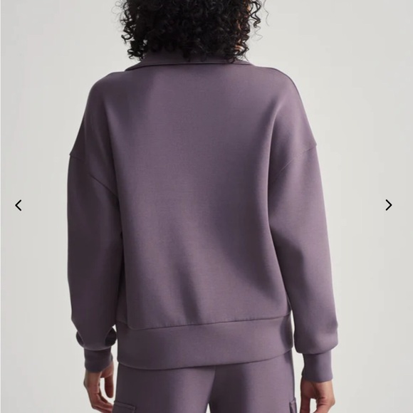 Varley Keller Half-Zip Pullover. Size M. Color Cocoa Berry. NWT - Picture 3 of 7